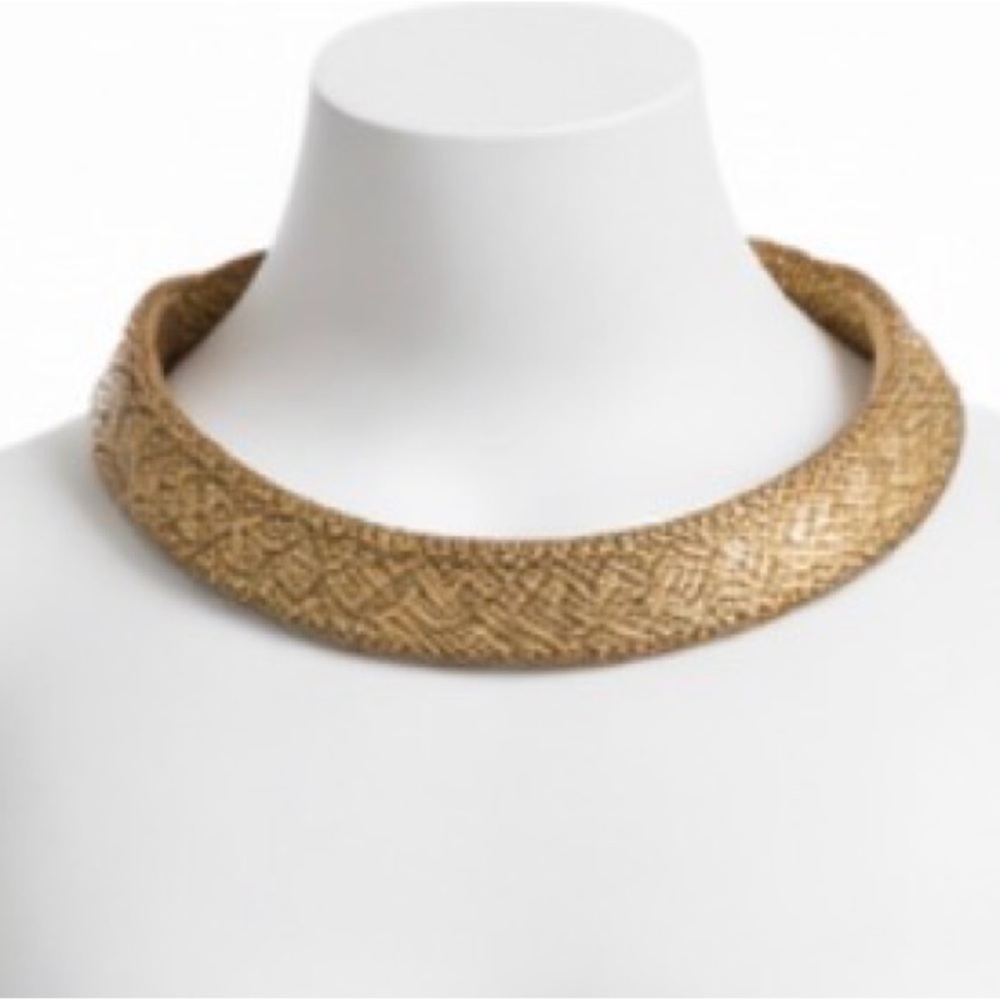 18k Gold Plated Choker Necklace Made in Greece